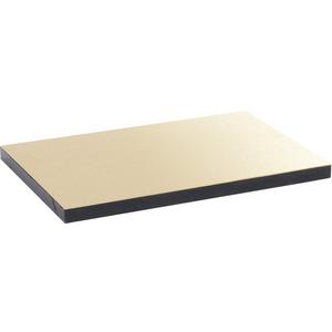 Geräteeinsatz für Unterflurmontage - Einlage für Deckel Markierrand 12/18 Module Messing - 088149