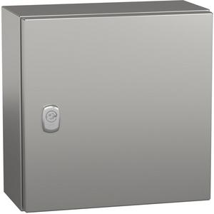 Schaltschrank (leer) - S3X Wandschrank Edelstahl 304L Volltür ohne Montageplatte H300 x B300 x T150 mm - NSYS3X3315