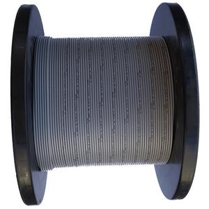 Aderleitung Eindrähtig - PVC-Aderleitung H07V-U 1,5 grau Spule 500 m - YE   1,5  GR SP