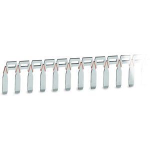 Querverbinder/Brücker für Reihenklemme - Brücker blank 80-fach Nennstrom 18 A silberfarben - 270-480