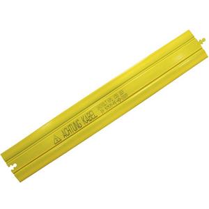 Kabelschutz - PE-Kabelabdeckplatte gelb 150x1000 mm Achtung Kabel - 105745