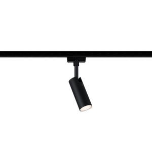 Stromschienenstrahler - URail Spot Tubo 1x5W Schwarz matt Metall Kunststoff 3000K non-dim - 96917