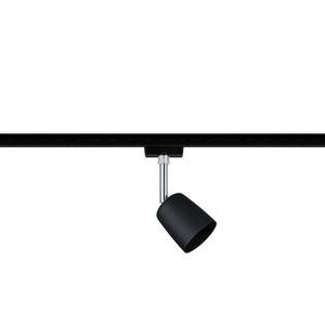 Stromschienenstrahler - URail Spot Cover max 1x10W GU10 Schwarz matt Chrom Metall Kunststoff - 96926