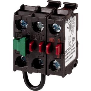 Hilfsschalterblock - Kontaktelement 2 Öffner Bodenbefestigung Schraubanschluss selbstüberwachend - 121720