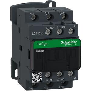 Leistungsschütz, AC-schaltend - Leistungsschütz 3p+1S+1Ö 7,5kW/400V/AC3 18A Spule 415V 50/60Hz - LC1D18N7
