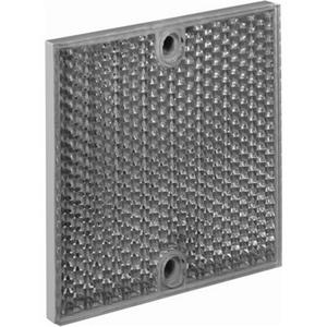 Reflektor für Lichtschranke - Reflektor rechteckig 80 x 80 mm Anschraubbar mit 2 Loch Befestigung - 1003865