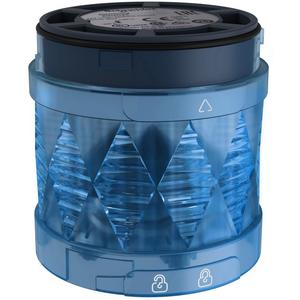 Signalsäulenelement, optisch - Ø 60mm LED Leuchtelement Blinklicht blau IP65 24V AC/DC - XVUC46