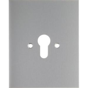 Abdeckung für Schalter, Taster, Dimmer, Jalousie - Metall-Abdeckung Druckguss IP44 - 1904