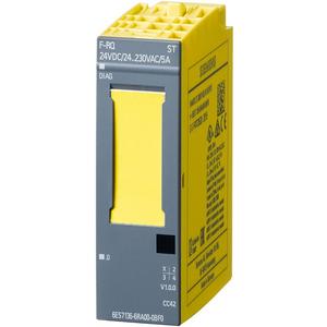 Feldbus, Dez. Peripherie - Digitales Ein-/Ausgangs-Modul - SIMATIC DP Elektronikmodul f. ET200SP F-RQ 1x 24VDC/24..230VAC/5A ST 20mm Baubr. - 6ES7136-6RA00-0BF0