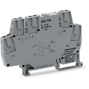 Optokoppler - Optokopplermodul DC 24 V / 0,1 A grau - 859-794