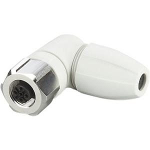 Konfektioniertes Sensor-Aktor-Kabel - Konfektionierbare Buchse Betriebsspannung < 60 V AC abgewinkelt - EVF570