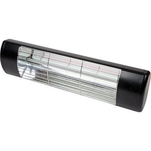 Heizstrahler - Infrarot-Wärmestrahler, 2000W 230V, IP55, schwarz - HWP2-2B