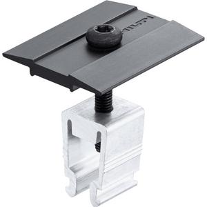 Photovoltaik-Verbindungs- und Befestigungselement - Mittelklemme MSP-PR-MCBG 28 - 45 mm schwarz leitend - 23110 (22627)