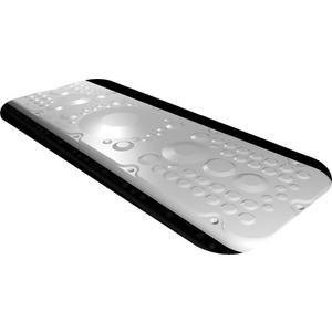 Einführungsflansch für Kleingehäuse/Schaltschrank - SZ Kunststoff-Flanschplatten für AX mit Membranen BT: 534x149 mm Größe 4 - 2564300