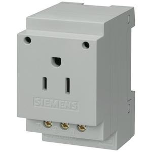 Steckdose Reiheneinbau - Steckdose 15A/AC 125V nach IEC 60083 UL Ausführung Typ NEMA für Verteilereinbau - 5TE6804