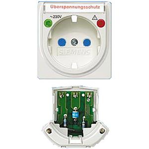 Steckdose - DELTA i-system elektroweiß Umrüstsatz Überspannungsschutz für Schuko-Steckdose - 5UH1341
