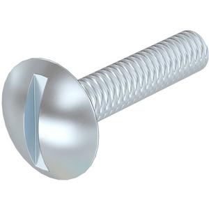 Metallschraube - Becherschraube Q.4.8 M6x30 verzinkt-blau M6x30 St galvanisch verzinkt - 1148898
