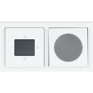 Elektronik-Gerät für Installationsschalterprogramme - Komplettset Busch-Radio BTconnect DAB+ Radio Bluetooth studioweiß -future linear - 2CKA008200A0236