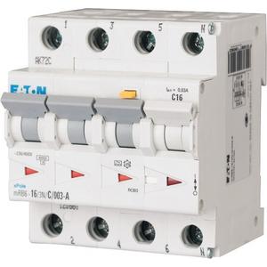 Kombination FI-Schalter/Leitungsschutzschalter - Power Aktion 82 -  SET 1+1 PA 120660 MRB6-16/3N/C/003 - EPA-MRB6CA00