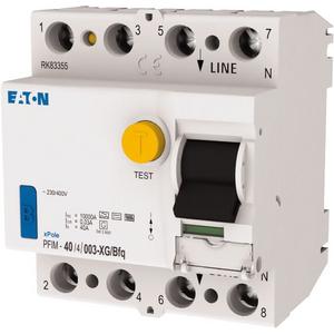 Fehlerstrom-Schutzschalter - FI-Schutzschalter  40A 4-polig 30mA Typ B kurzverz./therm. vorsicherbar - 300984