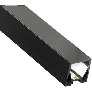 Mechanisches Zubehör - Aluprofil CATania 3030 Blackline Aluminium schwarz eloxiert 3,02 m - 62398763