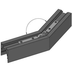 Mechanisches Zubehör - CATania Verbinder einstellbar (Variante 1) 1 Stück inkl. Schrauben - 62398806