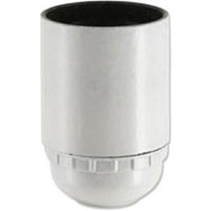 Lampenfassung - Fassung Kunststoff E27 weiß - 600215