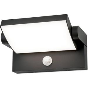 FR-Wandleuchten - Außenleuchte 11-1210 anthrazit Sensor LED 24W 3000K IP54 - 110.1210-01