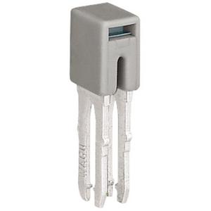 Querverbinder/Brücker für Reihenklemme - Querbrücker Nennstrom 24 A isoliert grau - 280-402