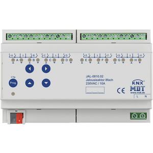 Jalousieaktoren KNX - KNX Jalousieaktor 8-fach 8TE REG 8 A 230 V AC - JAL-0810.02