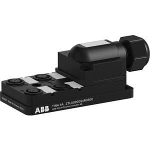 Bussystem-Kombi I/O Gerät - TINA 4A Anschlussblock mit 4 M12-Buchsen für Sensoren - 2TLA020054R0300