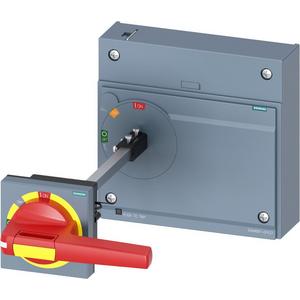 Zubehör für Niederspannungs-Schalttechnik - Türkupplungsdrehantrieb Not-Aus IEC IP65 mit Türverriegelung Beleuchtungs-Kit. - 3VA9687-0FK27