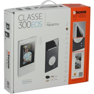 Türsprech-Set - Flex'ONE Video-Set mit Türstation LINEA3000 Black + CLASSE 300EOS with Netatmo - 363915