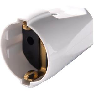 SCHUKO-Kupplung - Kupplungsdose Typ F mit Schutzkontakt - 544OT/KWS