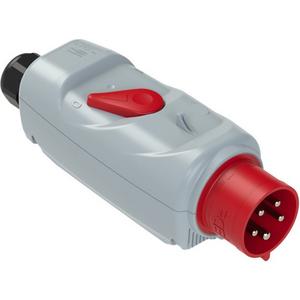 Motorschutzstecker - CEE-Motorschutzstecker (PKZM0) 32A 5p 6h (16-20A) IP44 - 54025200