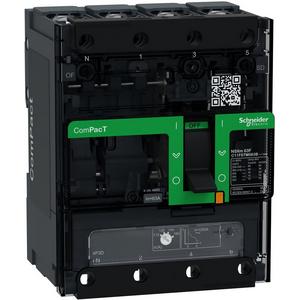 Leistungsschalter für Trafo-, Generator- und Anlagenschutz - Kompaktleistungsschalter ComPacT NSXm 63A TM63D 4P3D 36kA/415V - C11F6TM063B