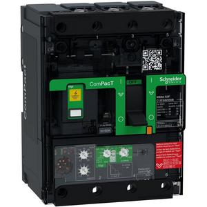 Leistungsschalter für Trafo-, Generator- und Anlagenschutz - Kompaktleistungsschalter mit Differenzstromschutz ComPacT NSXm 50A 3P 36kA/415V - C11F34V050B