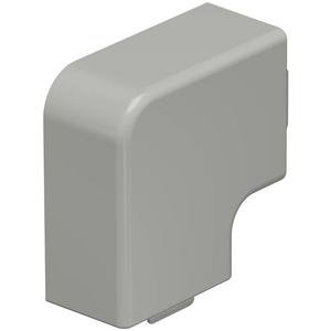 Flachwinkel für Leitungführungskanal - Flachwinkelhaube 25x40mm PVC steingrau 7030 - 6158625