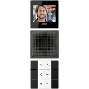 Haustelefon - Siedle In-Home-Bus Video-Innenstationen Serie LS anthrazit lackiertes Aluminium - SIVIAL627AN