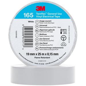 Klebeband - Elektro-Isolierband 19 mm x 20 m Weiß - 7100184808