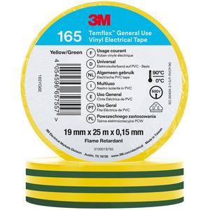Klebeband - Elektro-Isolierband 19 mm x 20 m Grün-Gelb - 7100222493