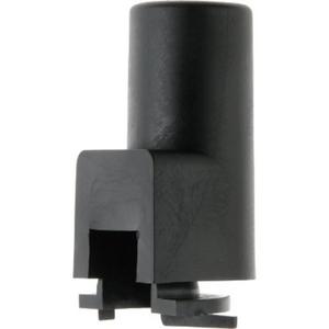 Leitungseinführung - Rohreinführung Aufputz schwarz - 181705