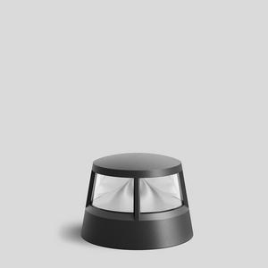 Pollerleuchte - Bodenaufbauleuchte für den Innen- & Außenbereich Grafit 3000 K - 84357K3