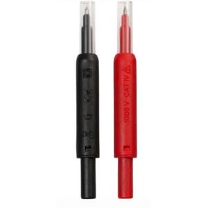 Zubehör für Messgerät - Satz von 2 Prüfspitzen IP2X CAT IV für Spannungsprüfer - P01102127Z