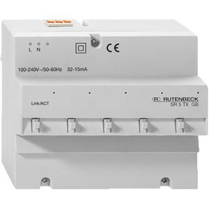 Netzwerk Switch - Gigabit-Switch REG-Montage 5 x RJ45-Port 10/100/1000 Mbit/s - N235 105 03
