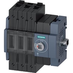 Lasttrennschalter - Lasttrennschalter 100A BG1 3-pol Seitenantrieb rechts Grundgerät ohne Handgriff - 3KD3034-2ME40-0