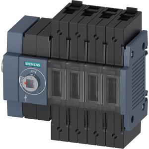 Lasttrennschalter - Lasttrennschalter 100A BG1 4-pol Seitenantrieb links Grundgerät ohne Handgriff - 3KD3044-2ME10-0