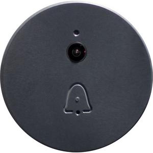 Sprechanlage - CIRCLE small Corian DEEP NOCTURNE Videotürsprechstelle DM 140 mm - DI-CIRCLE-SMCDN