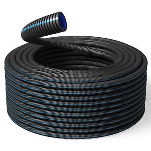 Elektro-Installationsrohr Kunststoff - PP Schlauch High-Speed Halogenfrei, schwarz Ø 20mm - ICTAQNOVE20