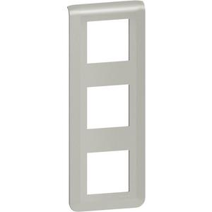 Abdeckrahmen - Mosaic Rahmen 3x2-modulig vertikal Aluminium - 079323L